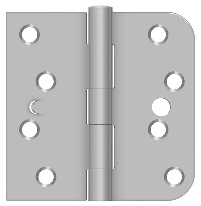 Deltana SS44058TA32D-RH Right Hand 4" x 4" x 5/8" x SQ Hinge; Satin Stainless Steel Finish