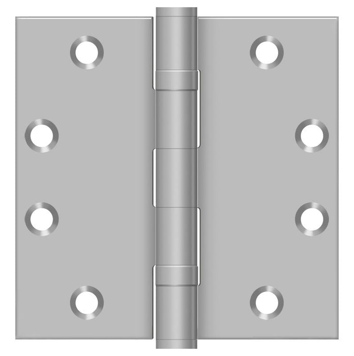 Deltana SS45BU32D 4-1/2" x 4-1/2" Square Hinge; Satin Stainless Steel Finish