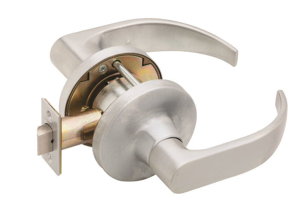 Falcon T101Q626 T Series Passage Quantum Lever Lock with 23981137 Latch 5164 Strike Satin Chrome Finish