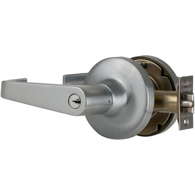 Falcon T561PD626 T Series Classroom Dane Lever Lock with C Keyway KD 23981145 Latch 5164 Strike Satin Chrome Finish