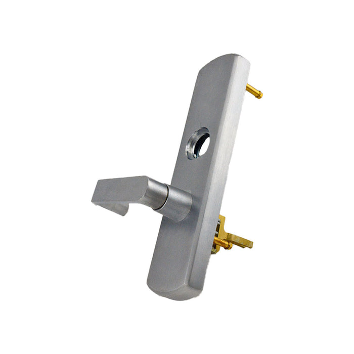 Command Access  V96EU62624VLH Electrified Mortise Exit Trim with 06 Lever Trim  Device Solenoid Driven 24V FSE Left Hand Reverse (Von Duprin E996L) Satin Chrome Finish