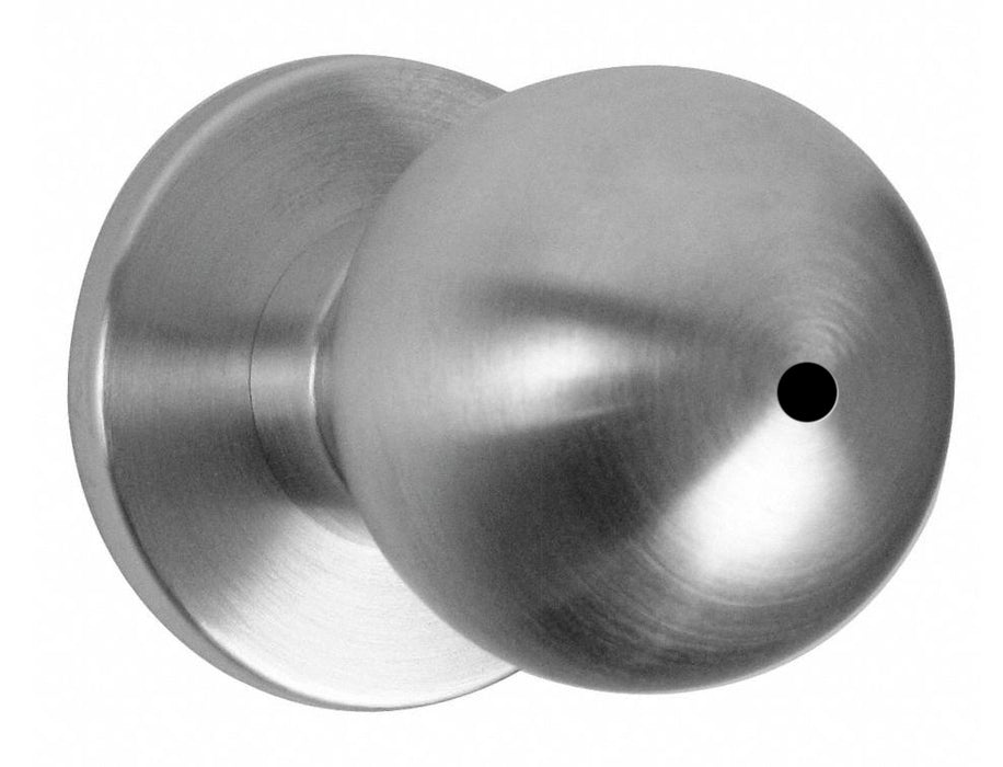 Falcon W301H626 W Series Privacy Hana Knob Lock with 30206 Latch 30148 Strike Satin Chrome Finish