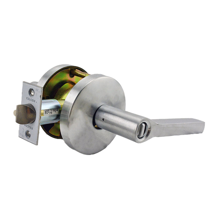 Falcon W511PLAT626 W Series Office Latitude Lever Lock C Keyway KD with 30197 Latch 30148 Strike Satin Chrome Finish