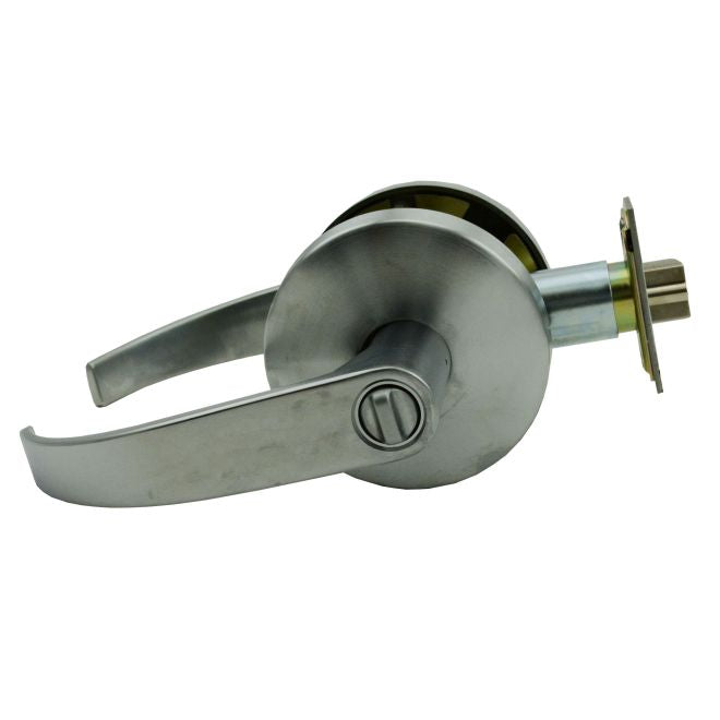 Falcon W511PQ626 W Series Office Quantum Lever Lock C Keyway KD with 30197 Latch 30148 Strike Satin Chrome Finish