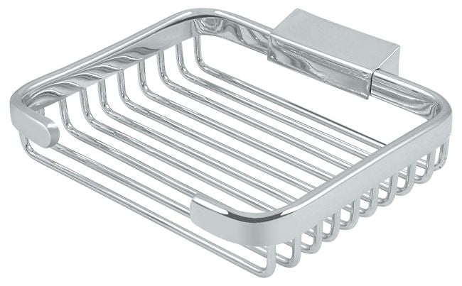 Deltana WBR6050U26 Wire Basket; 6" Rectangular Soap Holder; Bright Chrome Finish