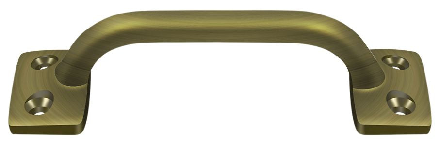 Deltana WP026U5 Pull; 4"; Antique Brass Finish