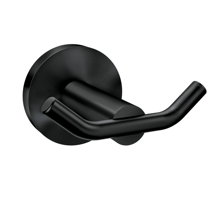 Moen Y5703BL Arlys Double Robe Hook Matte Black Finish