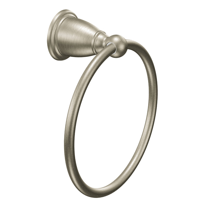 Moen YB2286BN Brantford Towel Ring Brushed Nickel Finish