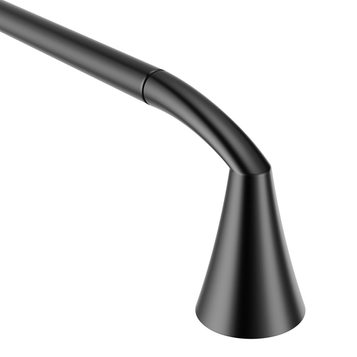 Moen YB2324BL Glyde 24" Towel Bar Matte Black Finish