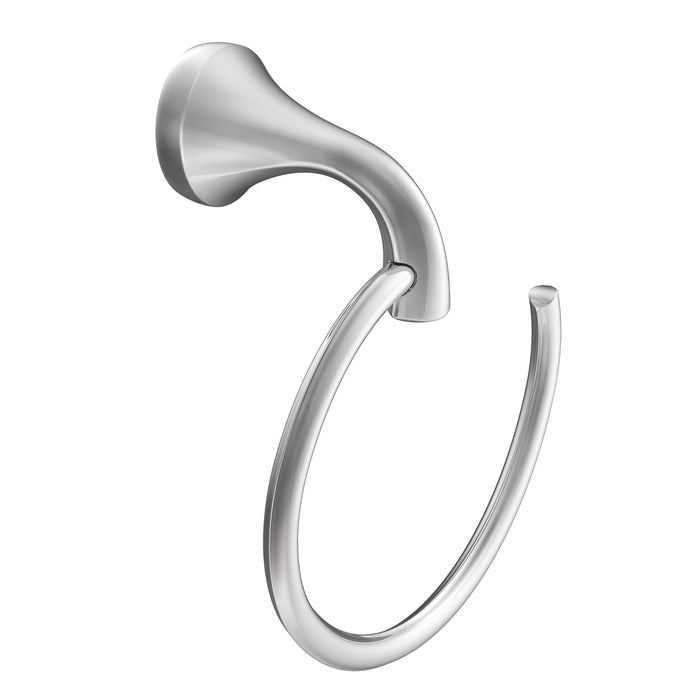 Moen YB2886CH Eva Towel Ring Bright Chrome Finish