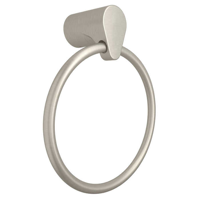 Moen YB4686BN Edgestone Towel Ring Brushed Nickel Finish