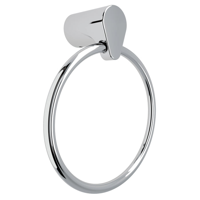 Moen YB4686CH Edgestone Towel Ring Bright Chrome Finish