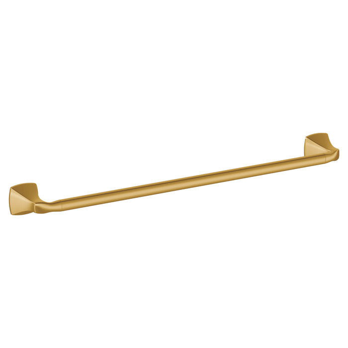 Moen YB5124BG Voss 24" Towel Bar Brushed Gold Finish