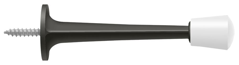 Deltana ZBDS30U10B 3" Baseboard Door Bumper; Zinc Die-Cast; Oil Rubbed Bronze Finish