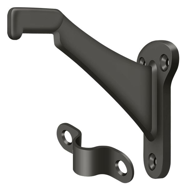 Deltana ZHRBB325U10B Hand Rail Brackets; Zinc 3-1/4" Projection; Oil Rubbed Bronze Finish