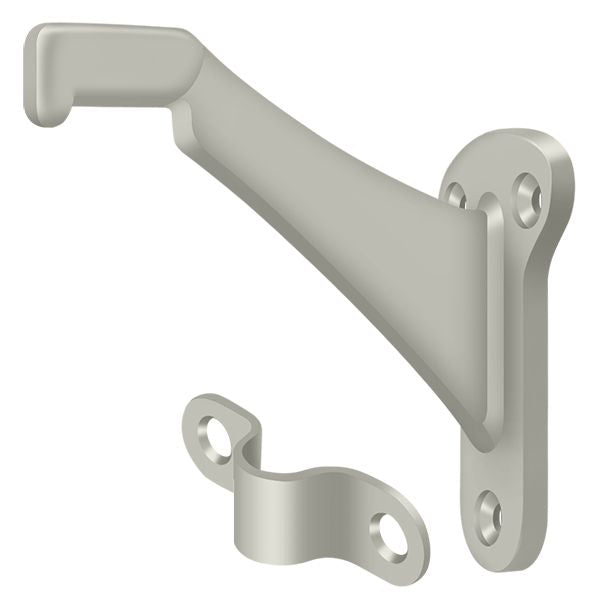 Deltana ZHRBB325U15 Hand Rail Brackets; Zinc 3-1/4" Projection; Satin Nickel Finish