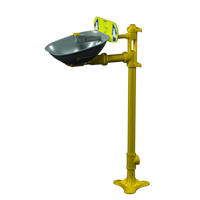 Safety Eye/Face Wash Pedestal Mount