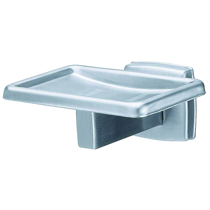 Soap Dish, Satin Stainless, Surface