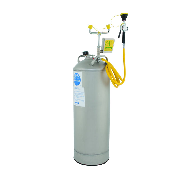 10 Gal Portable Facewash, Drench Hose