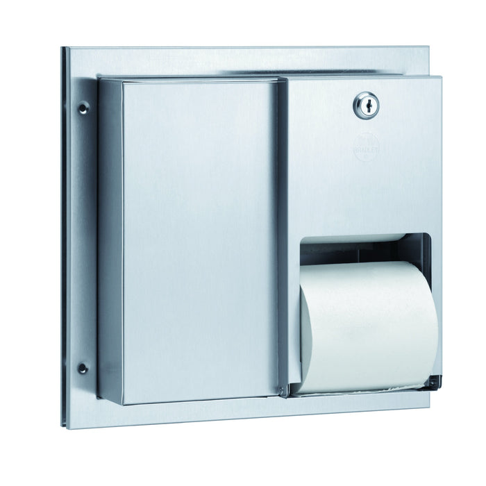 Toilet Tissue Disp, Partition, Dual